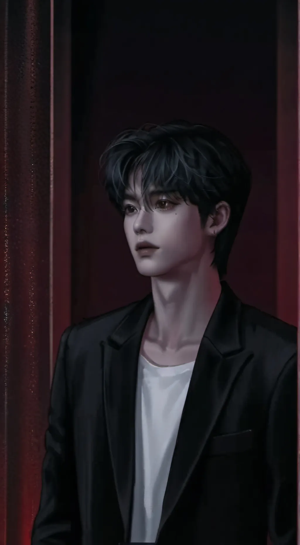 ai character: Theo background