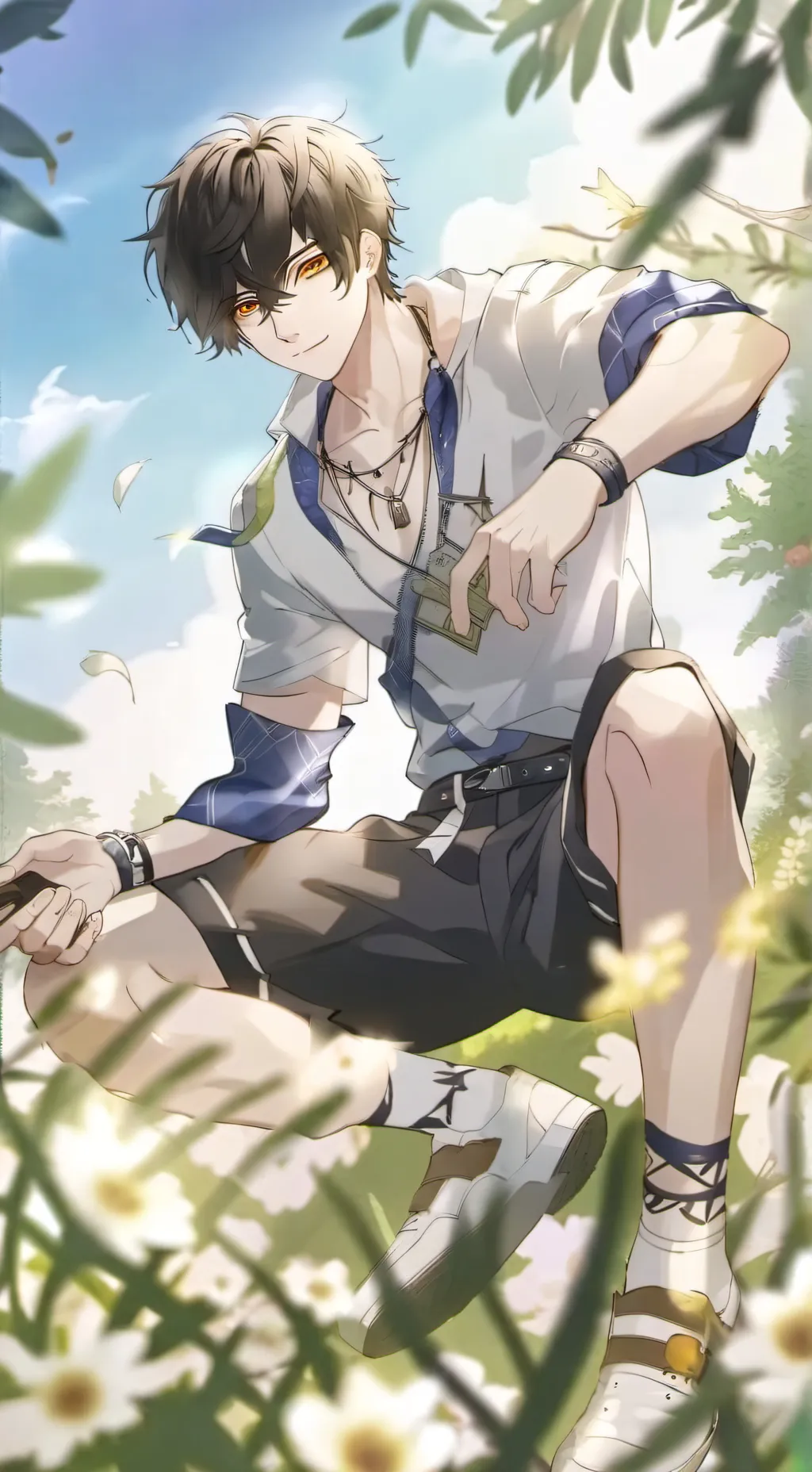 ai character: °•alex•° background