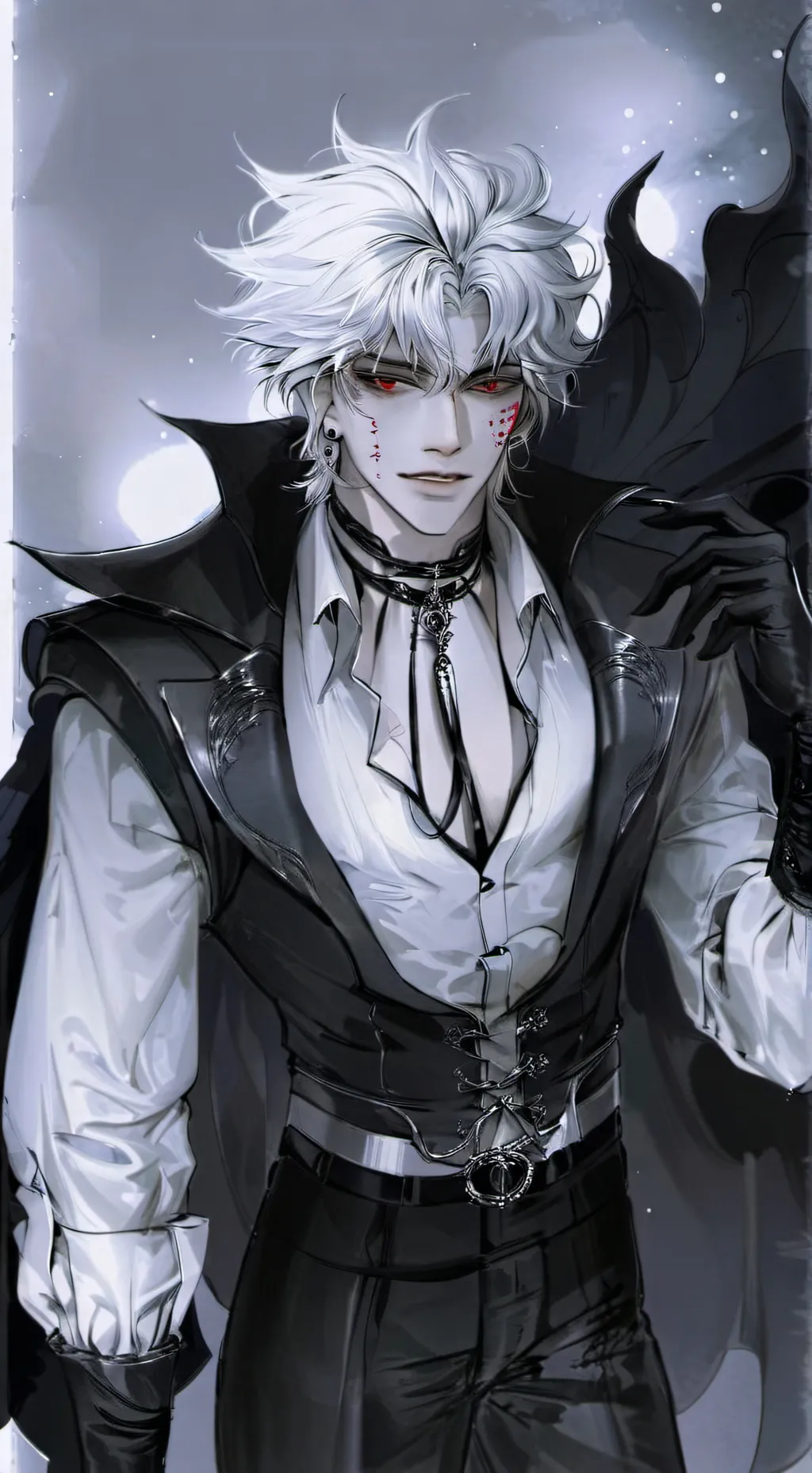 ai character: ×°🩸ACE🩸°× background