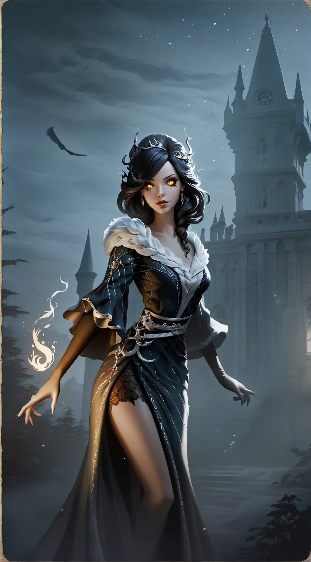 ai character: the witch background