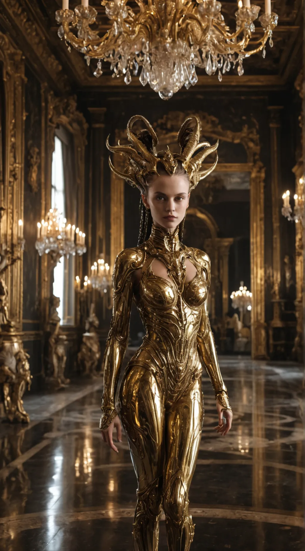 ai character: Марана background