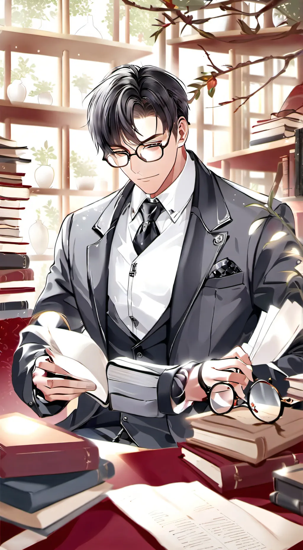 ai character: ray background