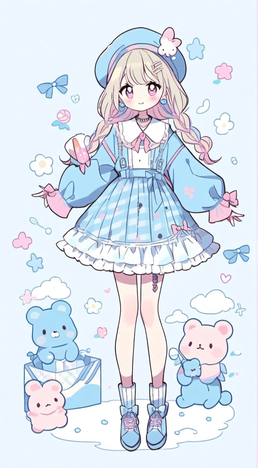 ai character: Fpe vc(voice chat) background