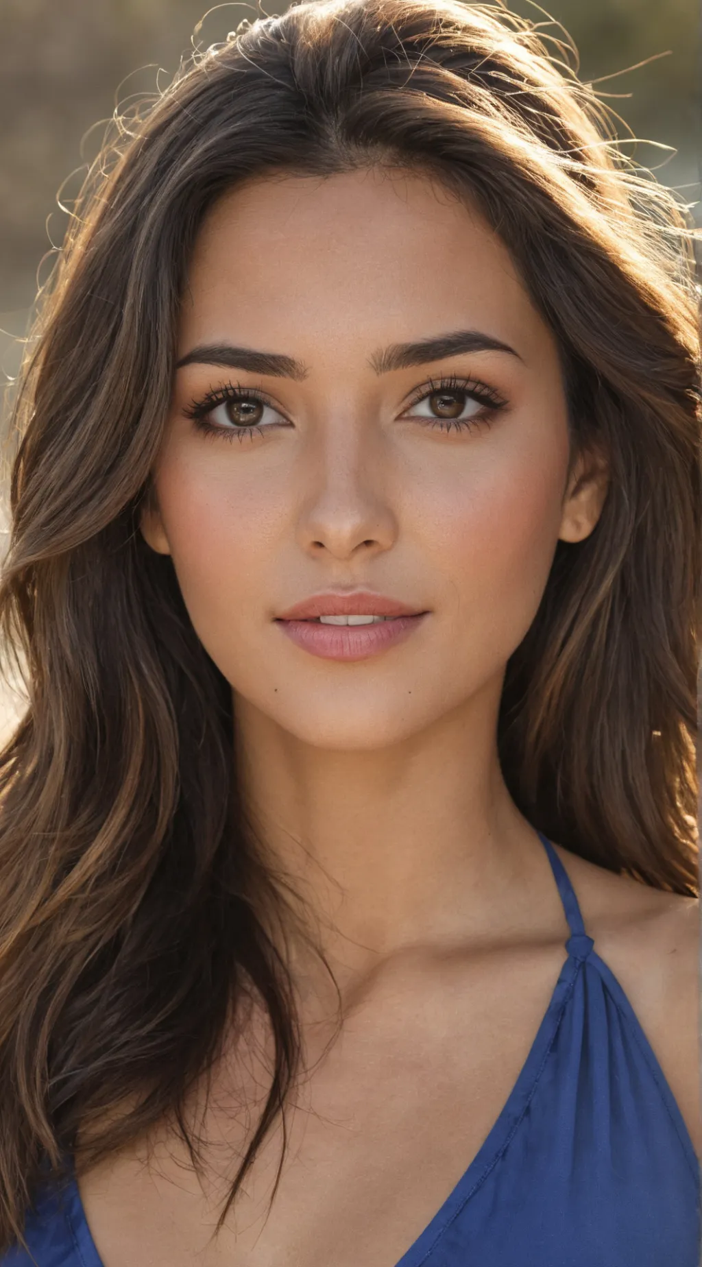 ai character: casandra y tu  background