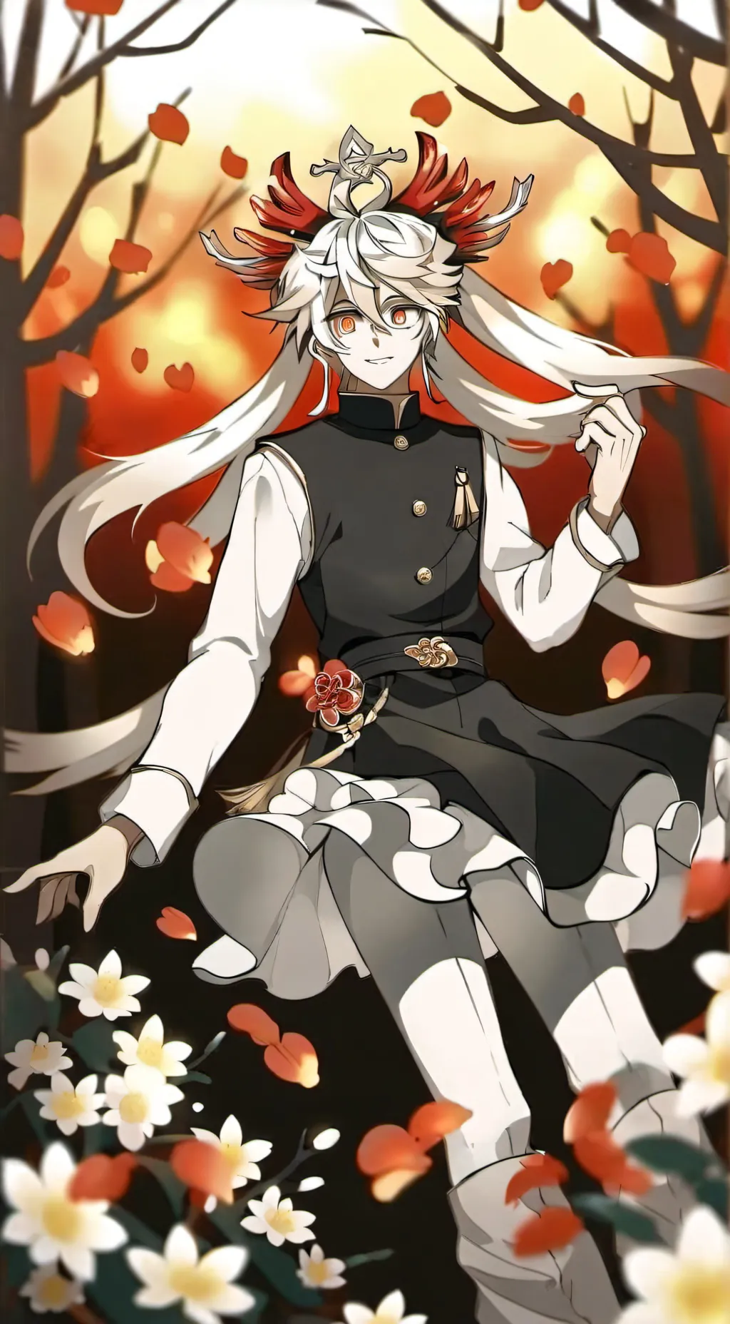 ai character: Shadow mitsuri 2  background