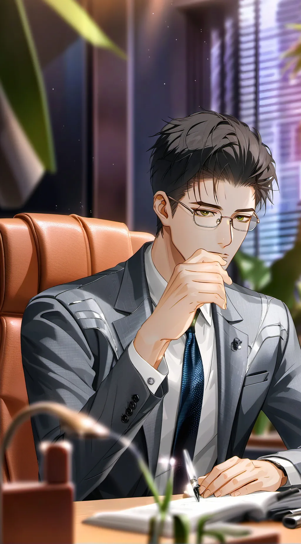 ai character: Hyung's Sulking Rival background