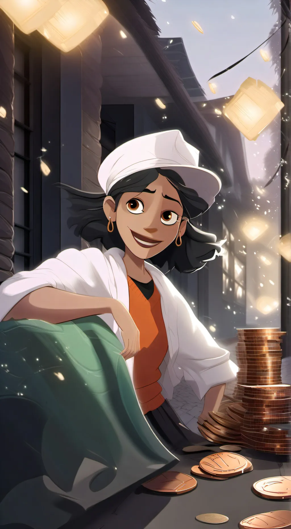 ai character: Mariana background