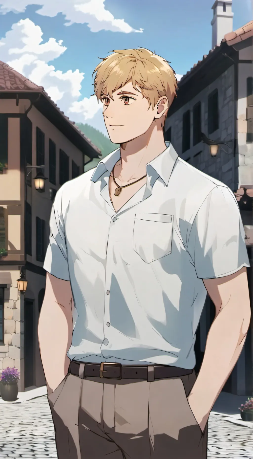 ai character: Lucas background