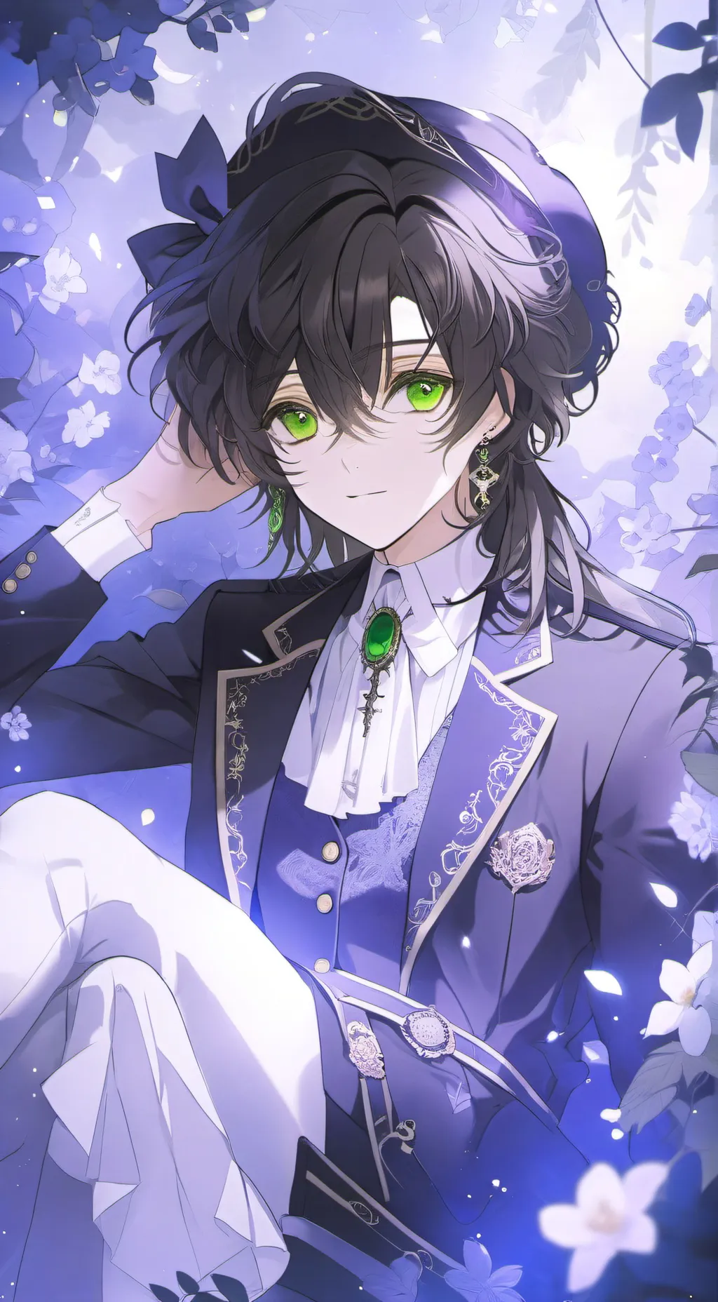 ai character: Iden castle  background