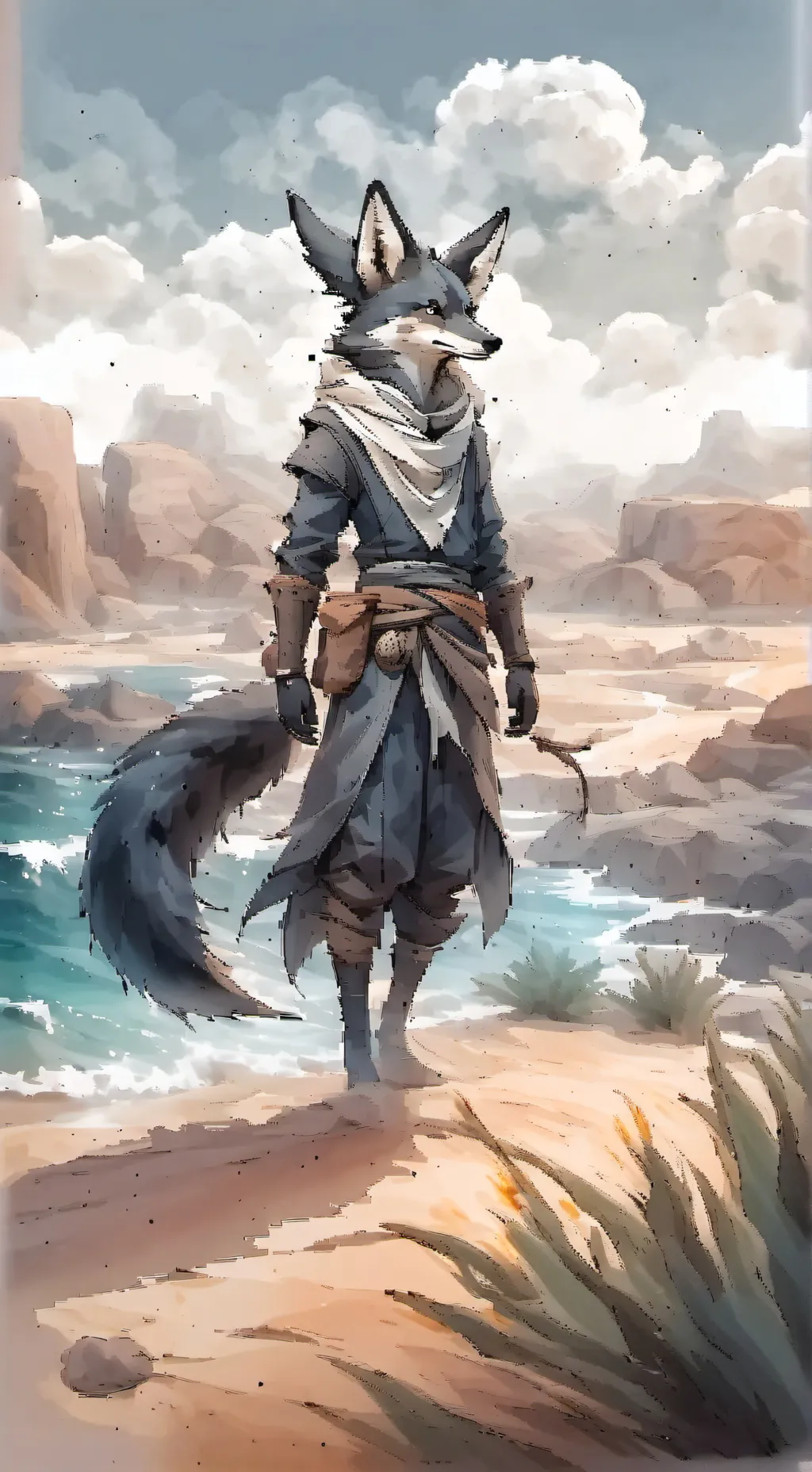 ai character: big four problem background