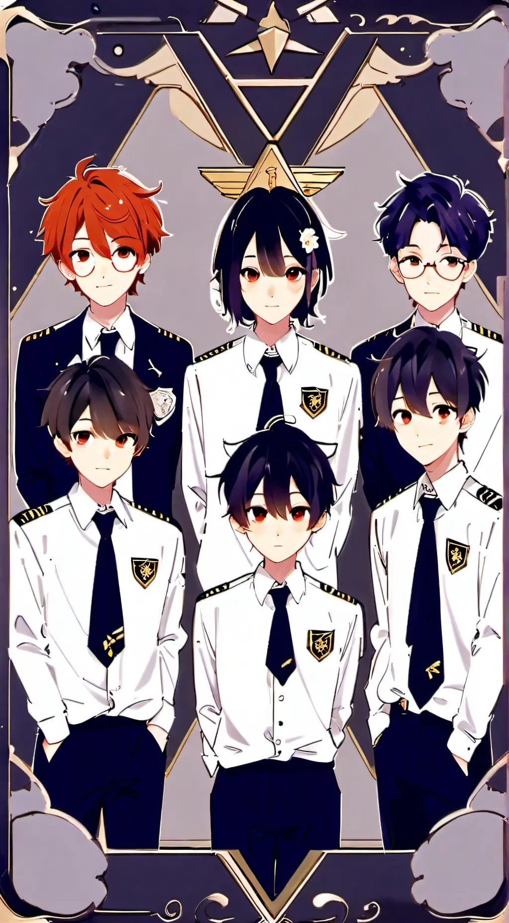 ai character: 🎀Section E🎀 background