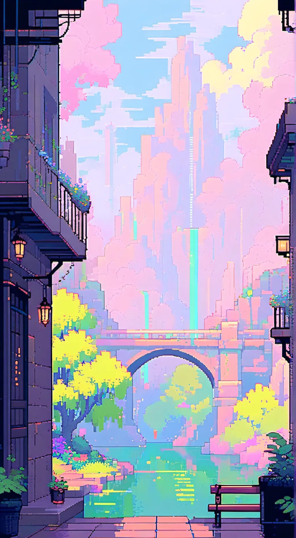 ai character: Harumi Daidoshi  background