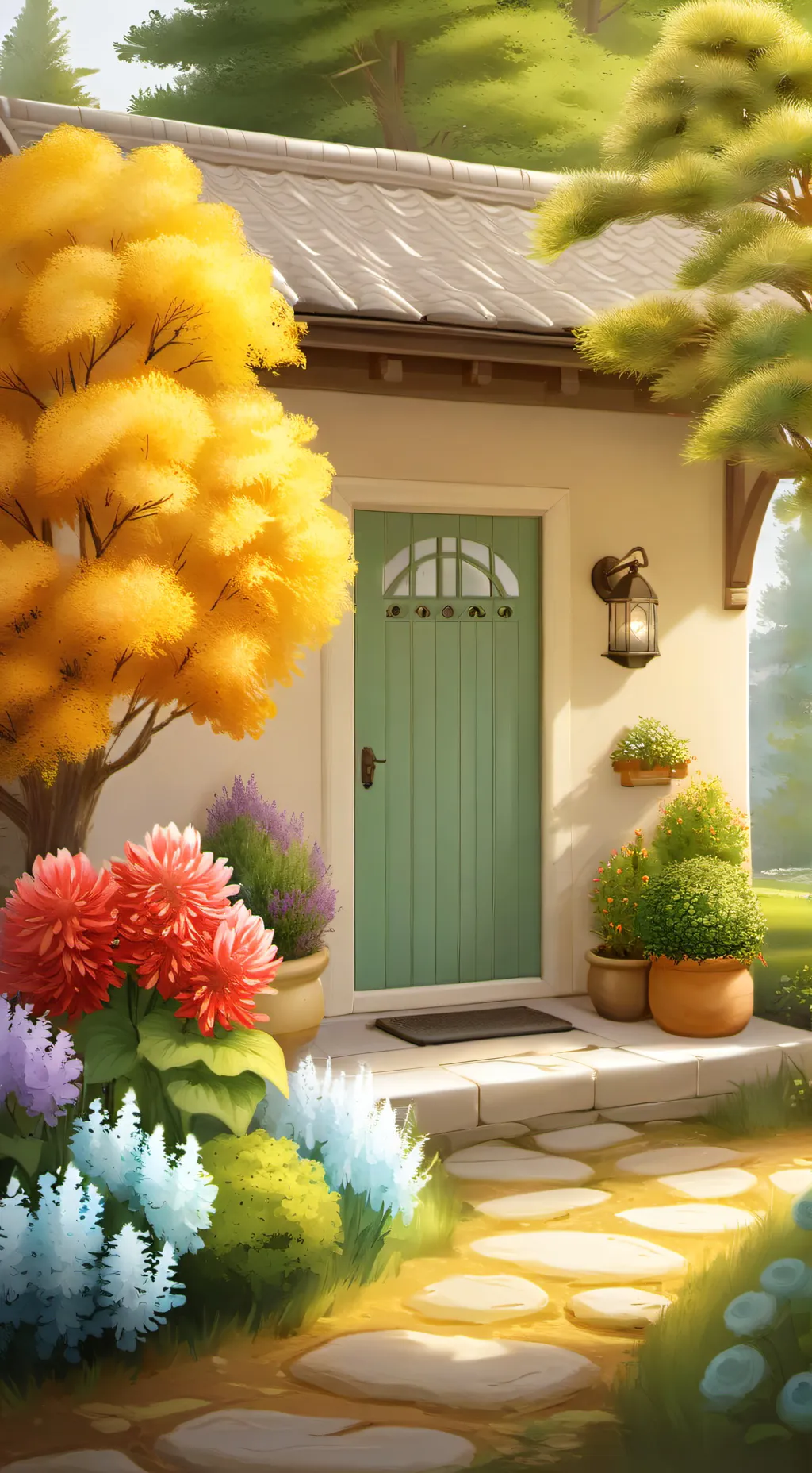 ai character: gyatie house fav  background