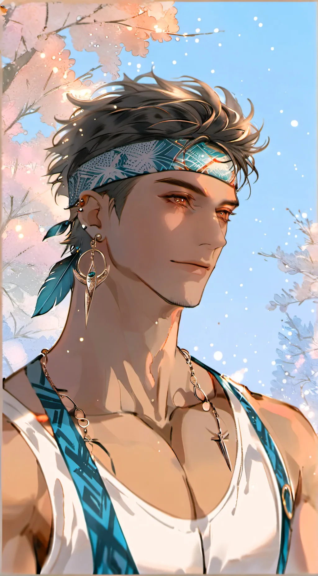 ai character: Sebastián background