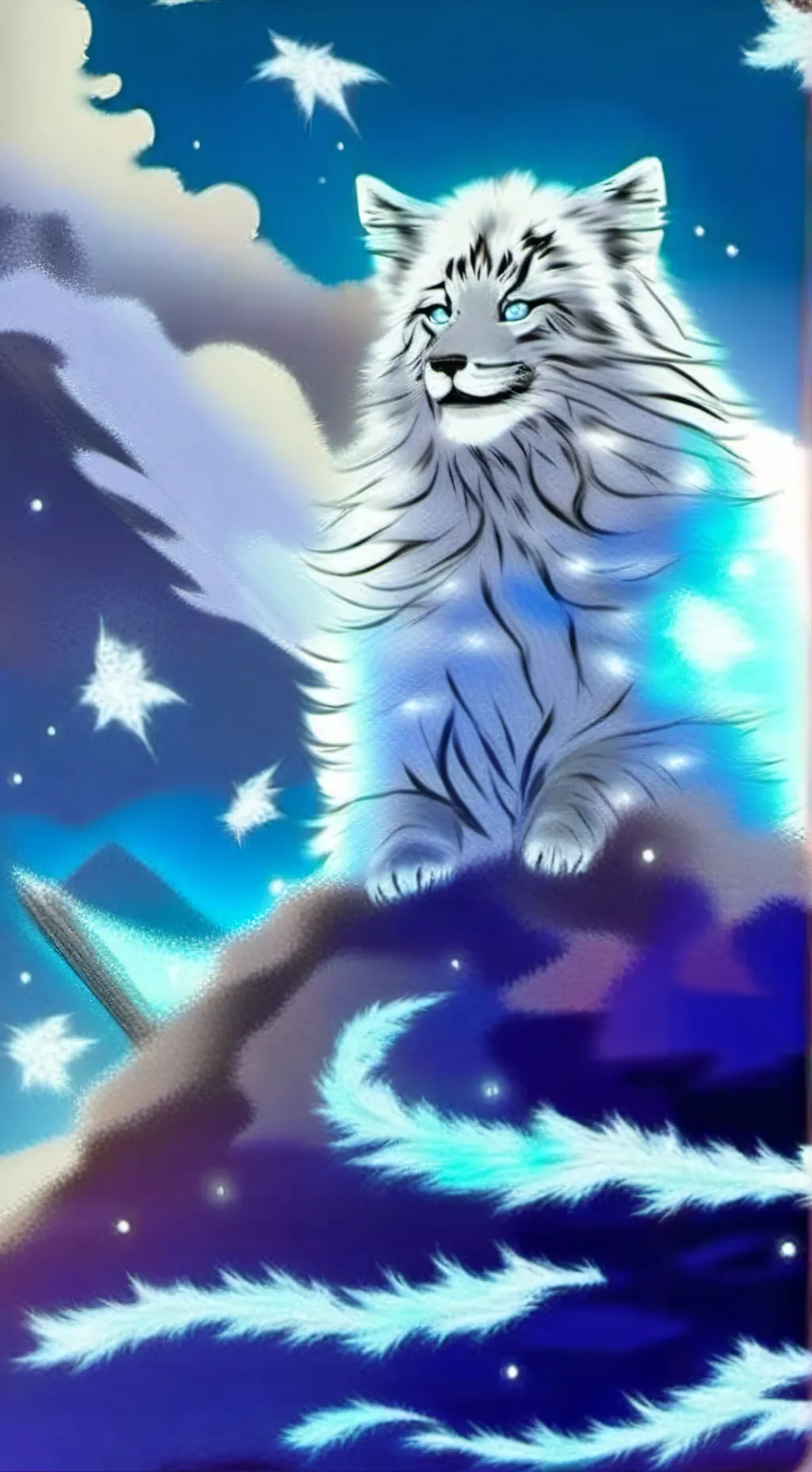 ai character: СиняяЗвез background