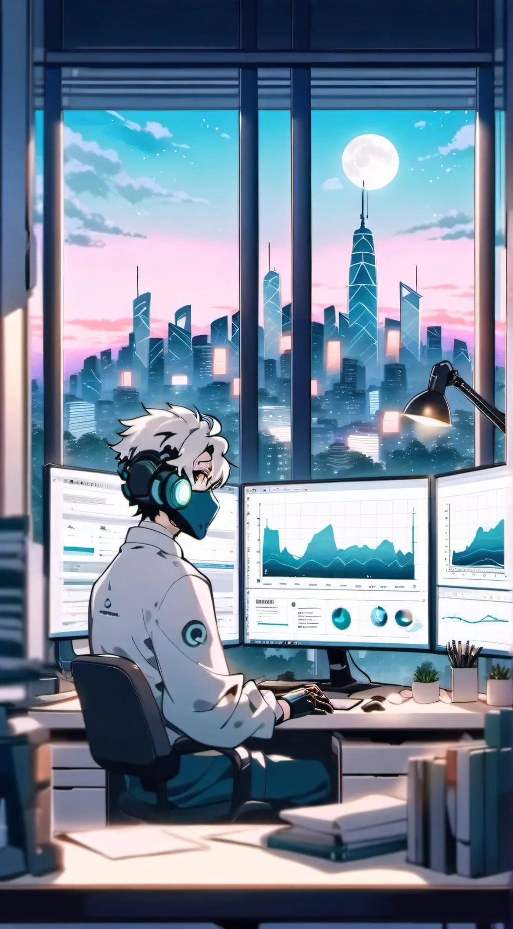 ai character: Evelyn background