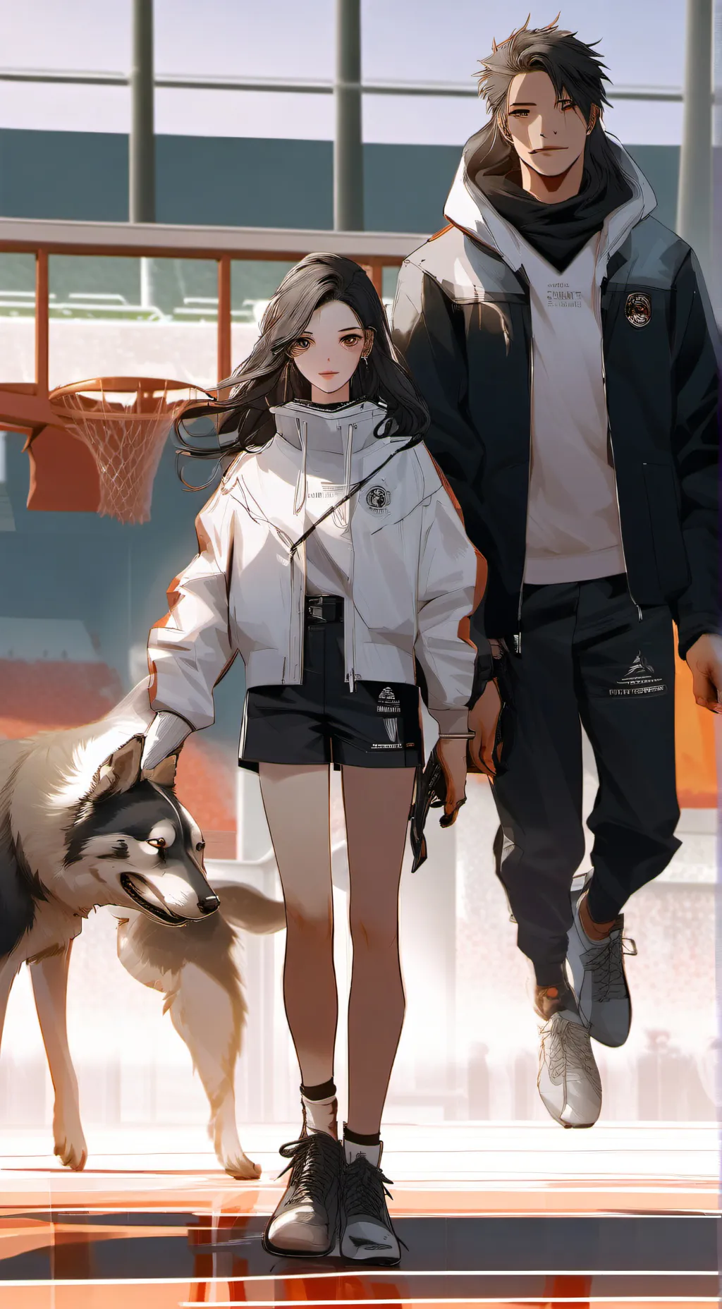 ai character: TIM  background