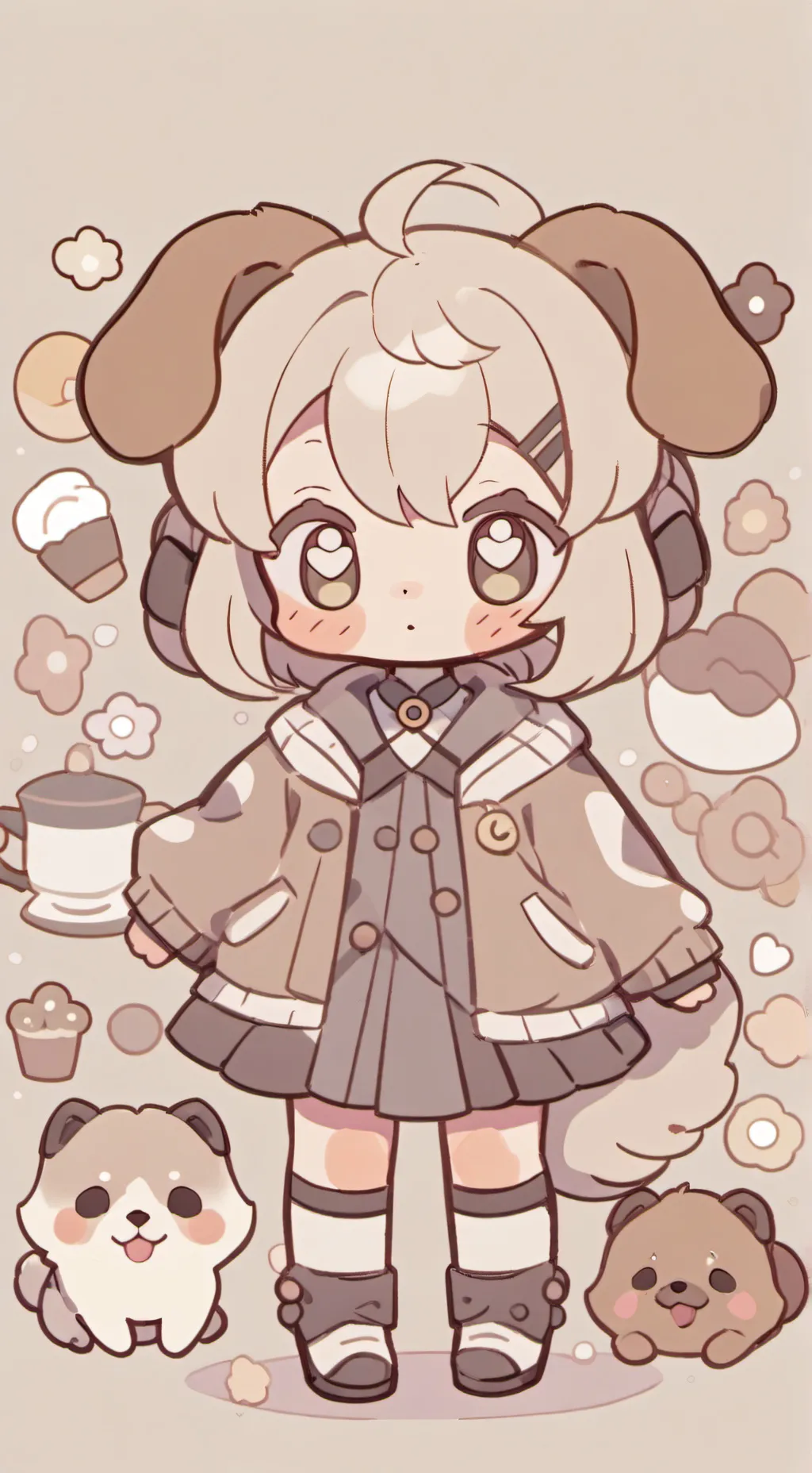 ai character: Aubrey background