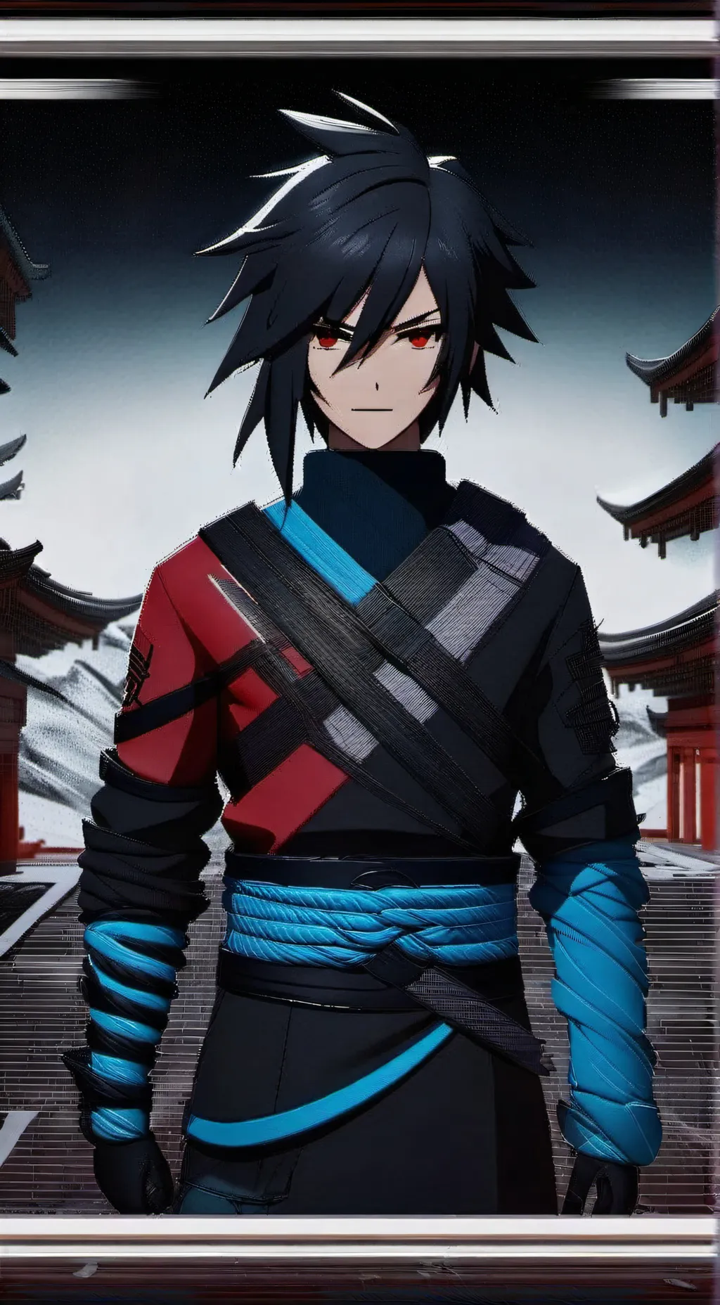 ai character: Naruto Shippuden  background