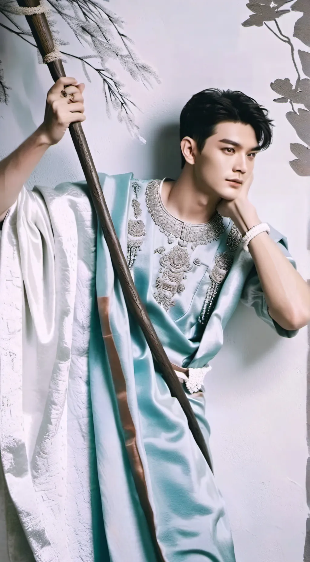 ai character: JUNGKOOK💜 background