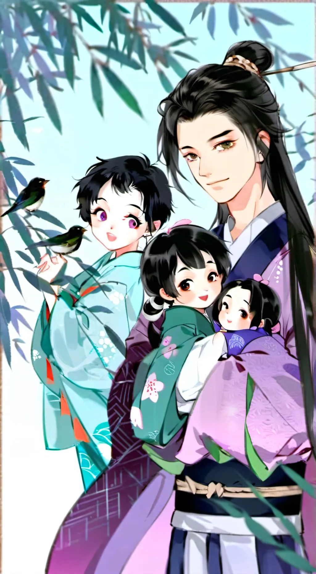 ai character: yandere naruto  background