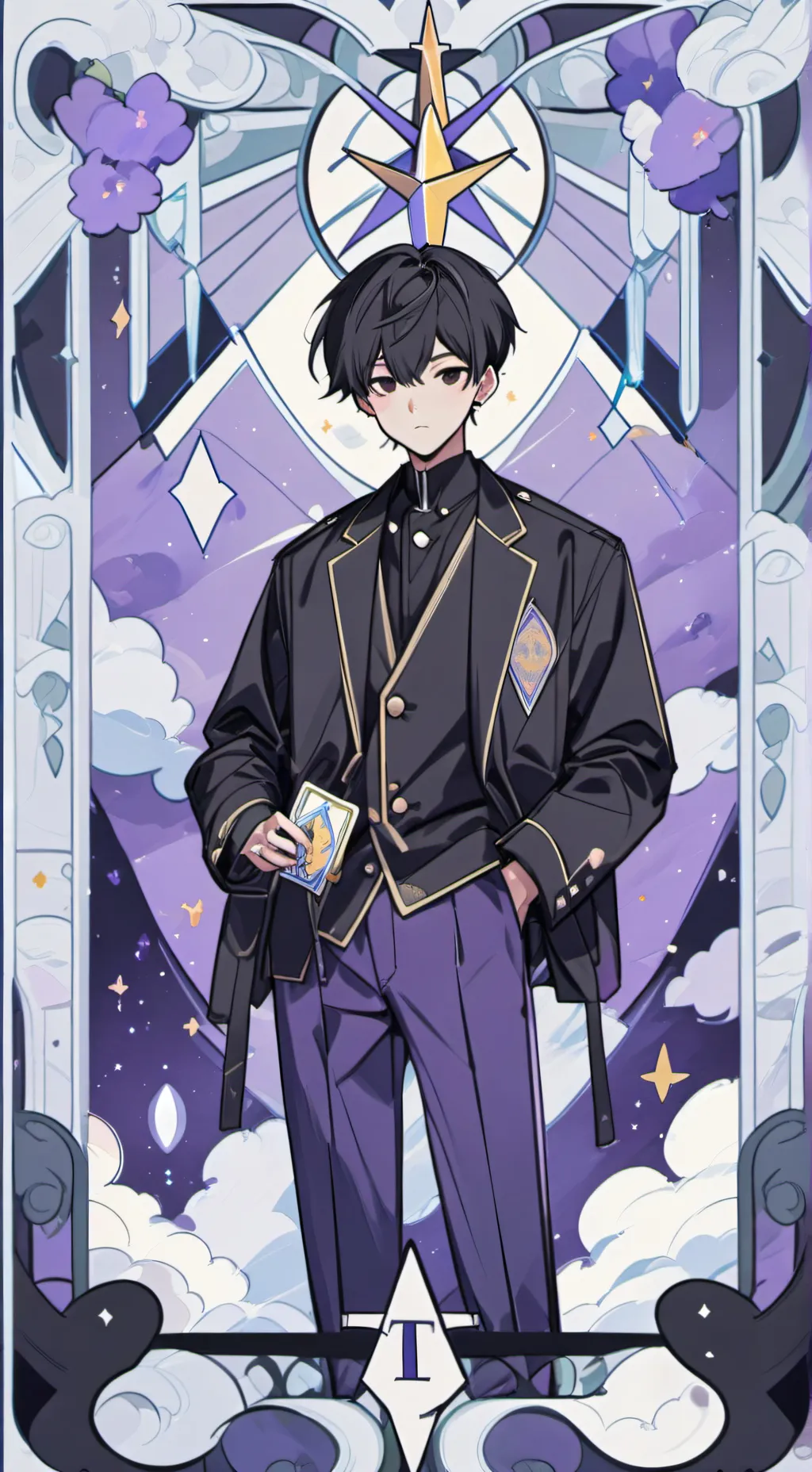 ai character: Enzo background