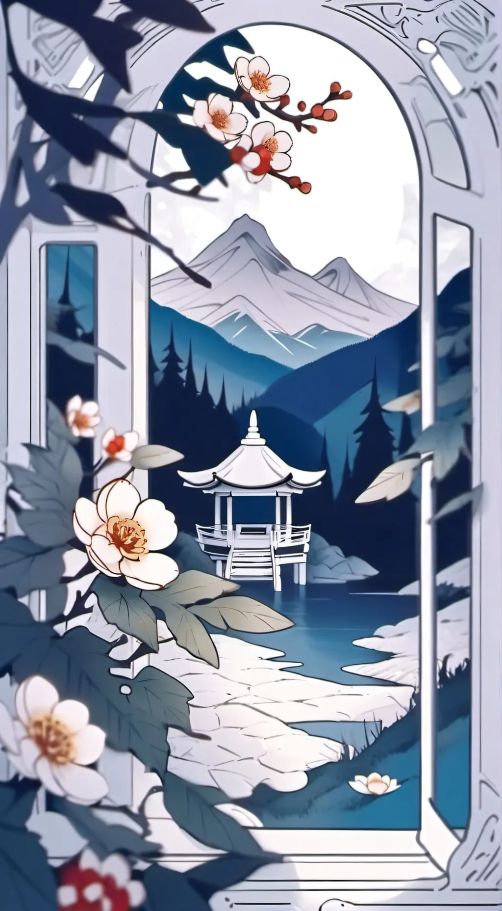 ai character: SGAlmas gemelas background