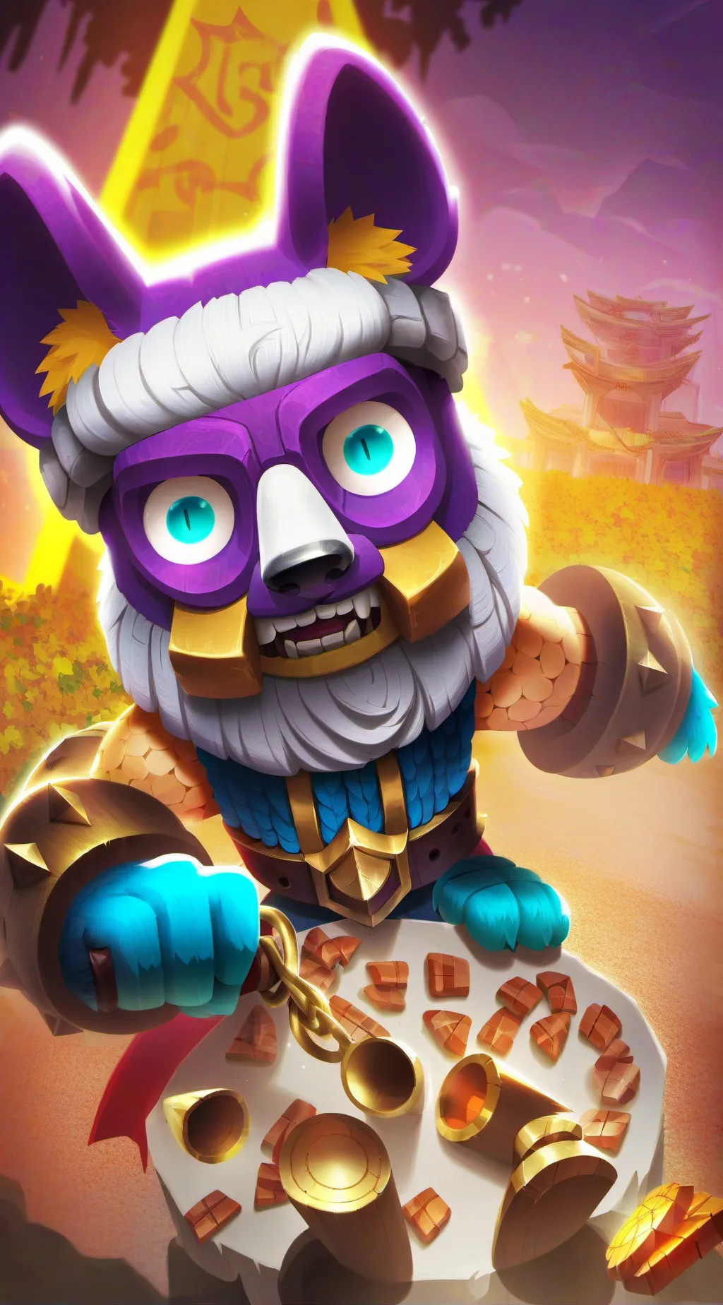 ai character: bilu background