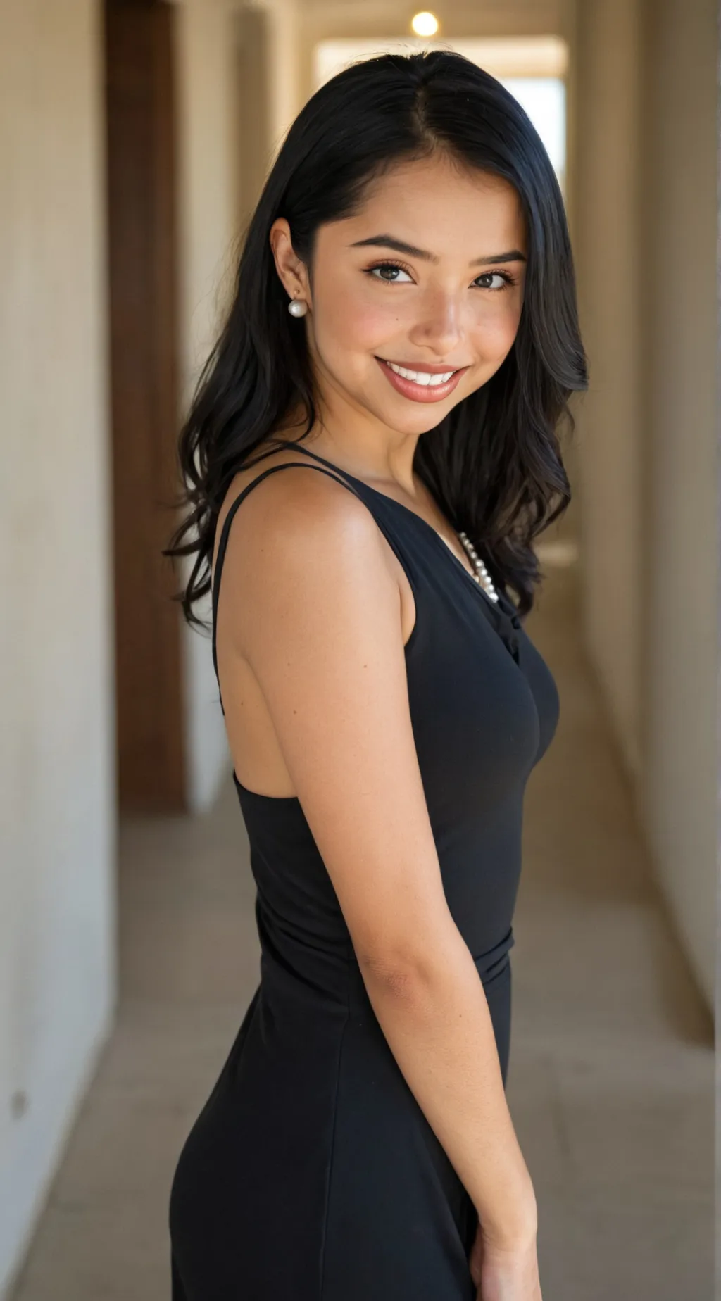 ai character: Angie High School background