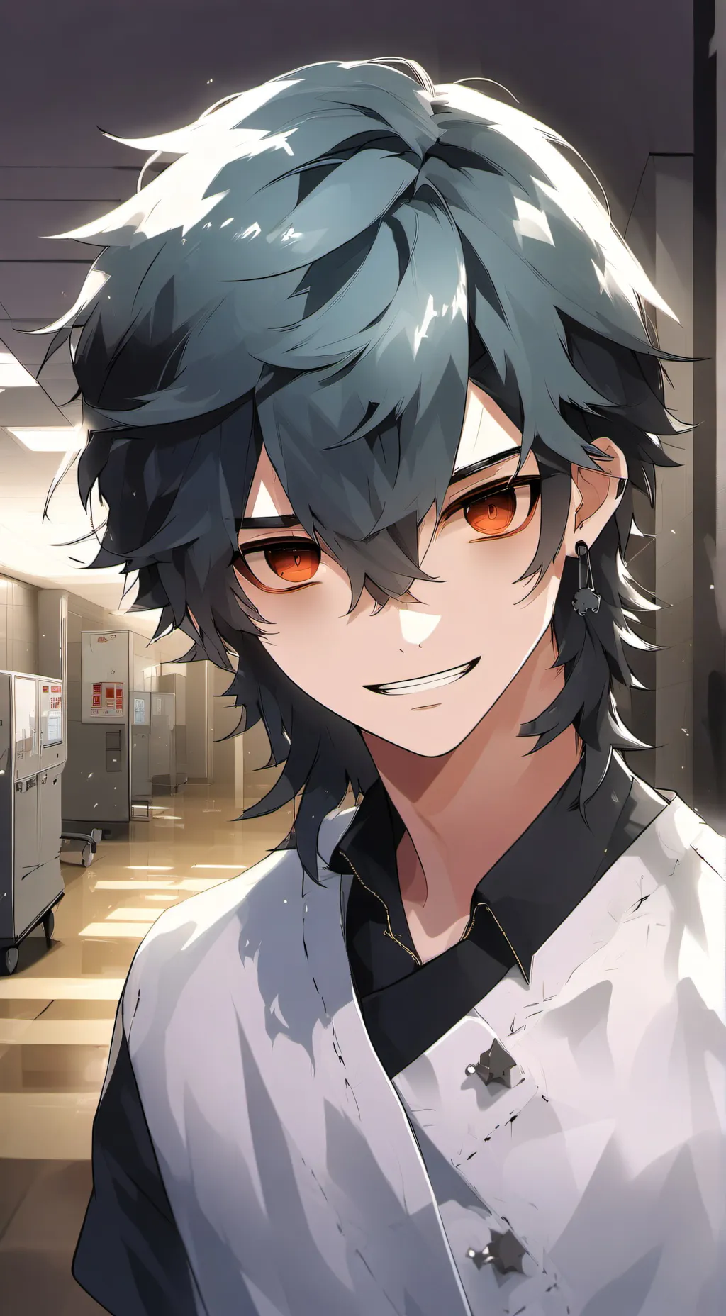 ai character: doctor  background