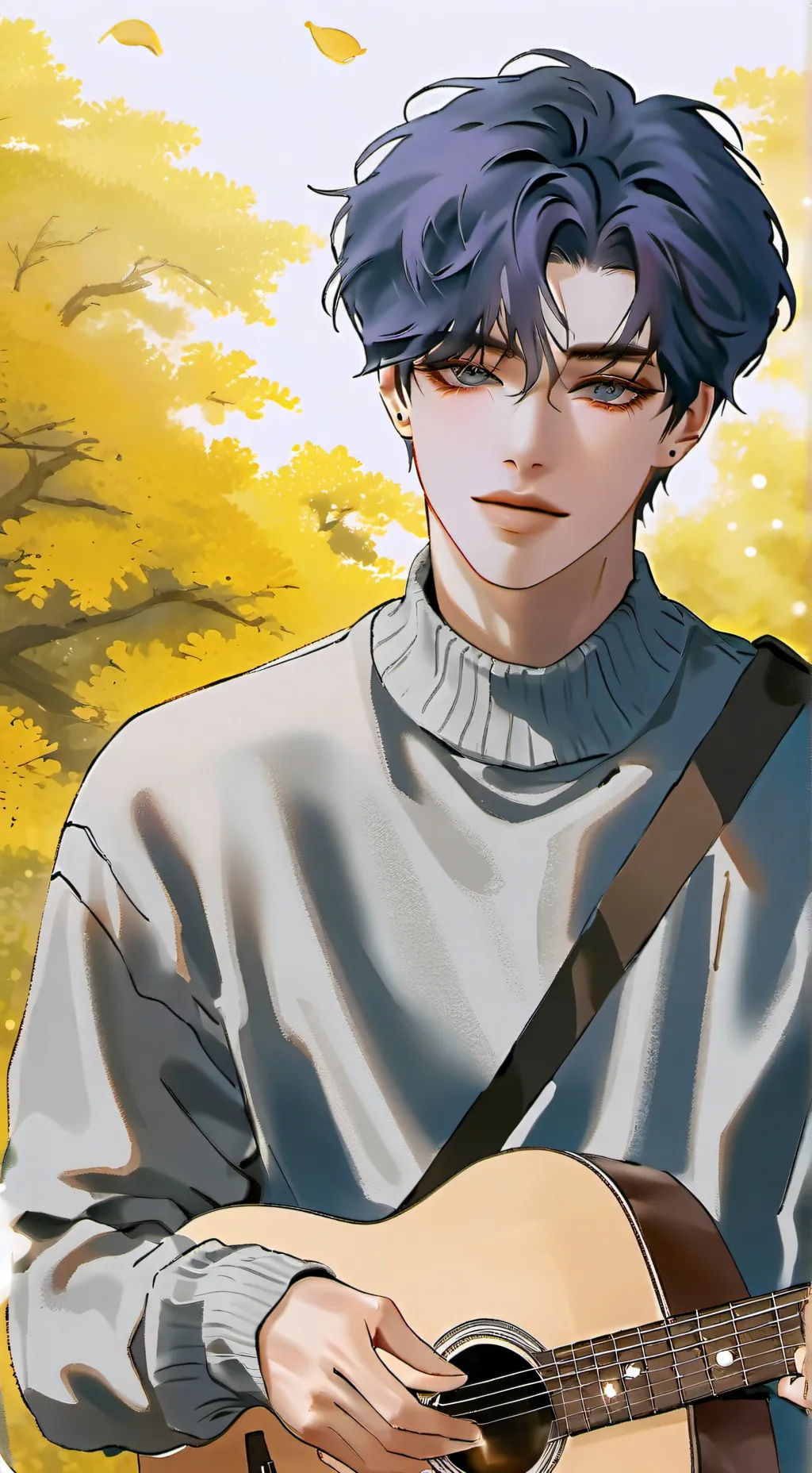 ai character: Leo background