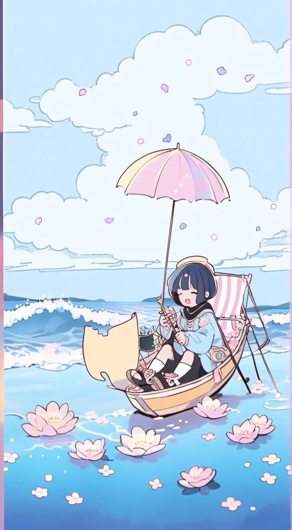 ai character: florencia escuela background