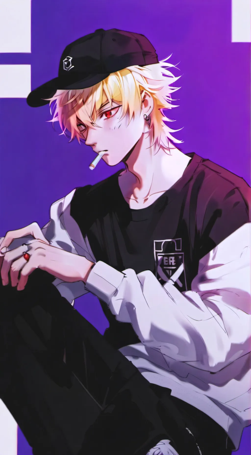 ai character: MHA trick background