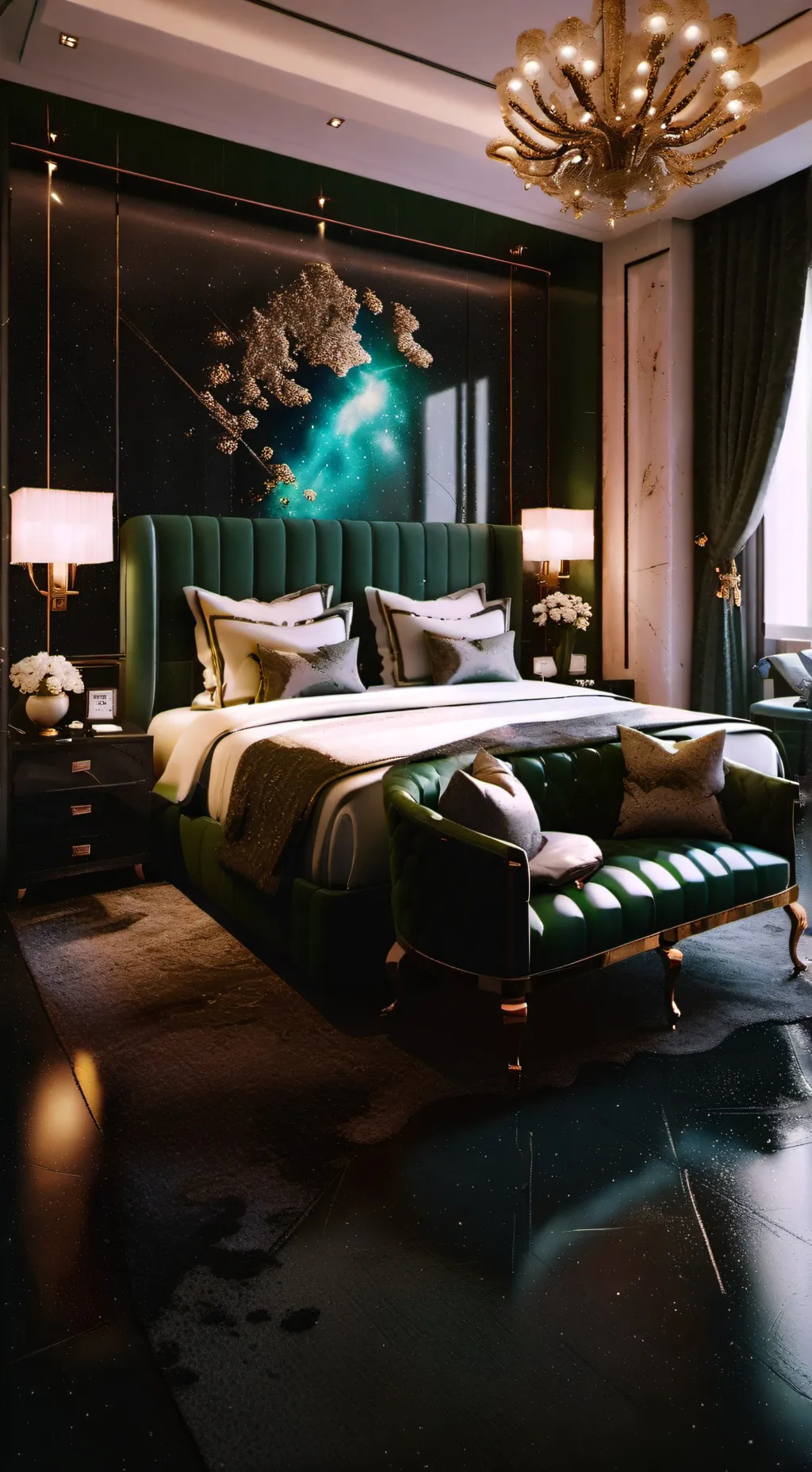 ai character: Sprunki hotel  background