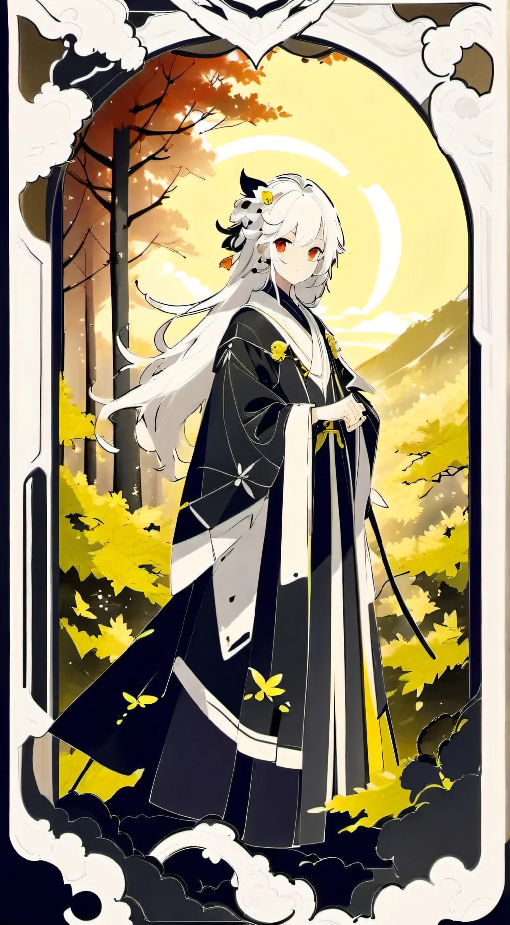 ai character: kushina background