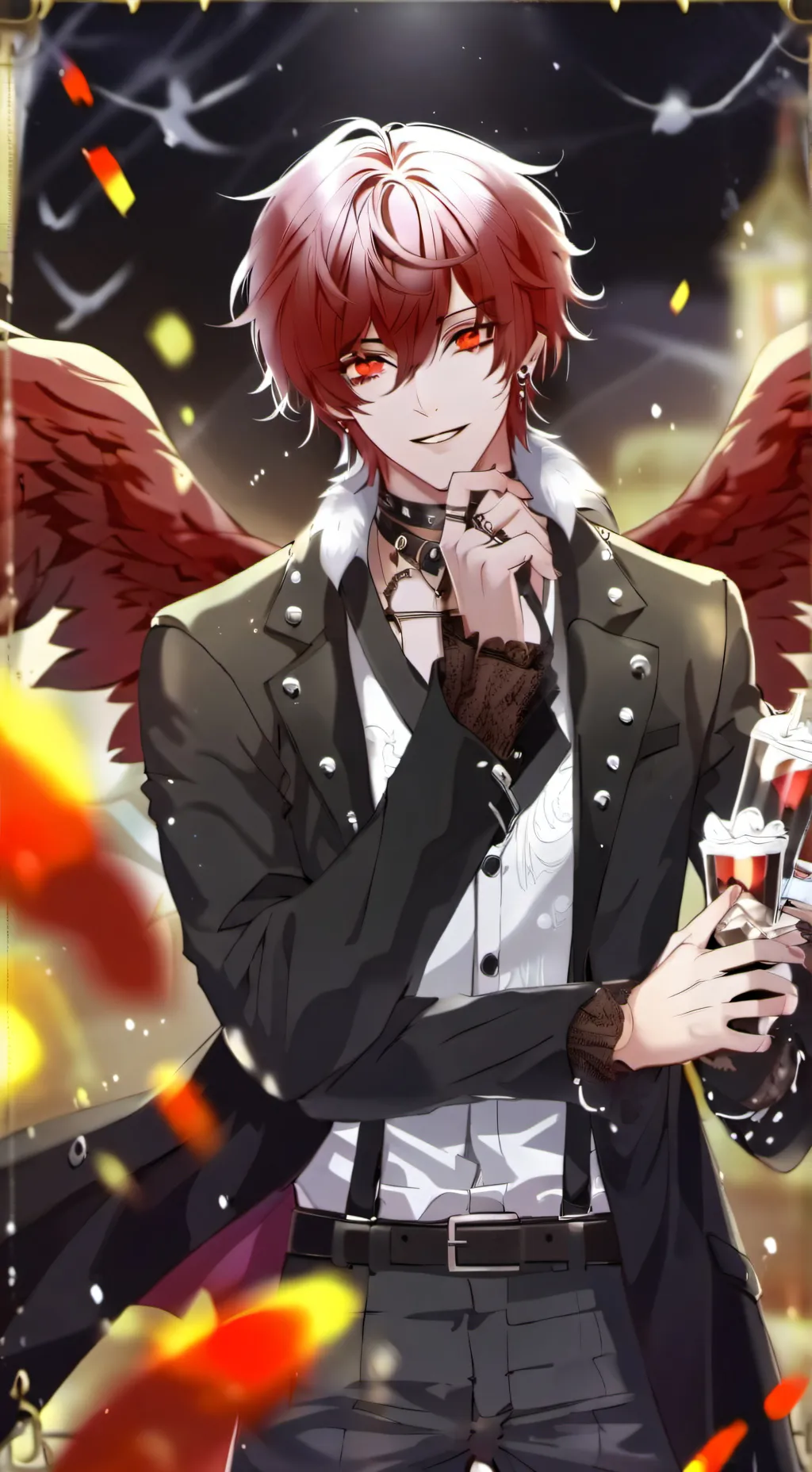 ai character: |\/\/| Cago |\/\/| background