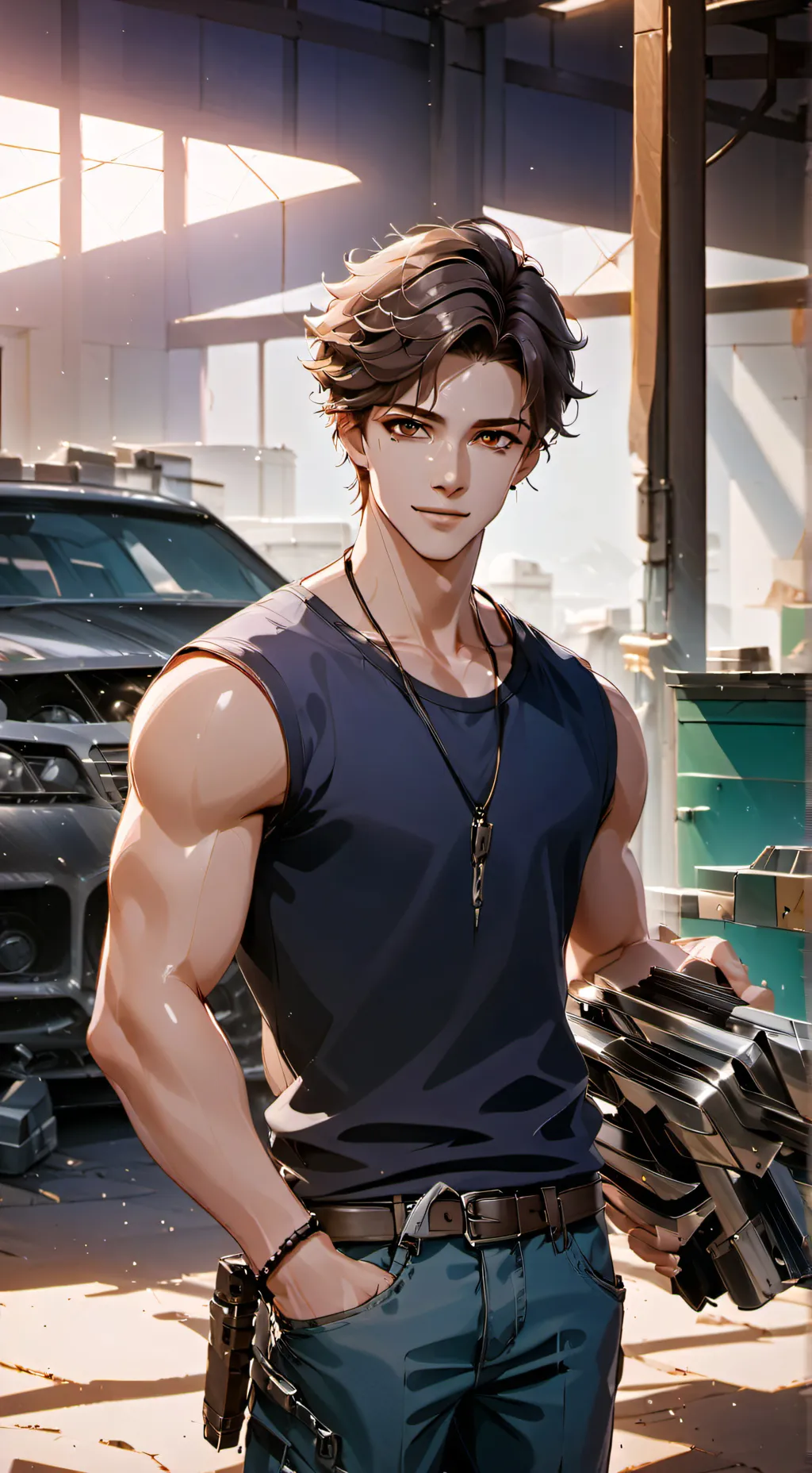 ai character: Max (Maxwel Lowan) background