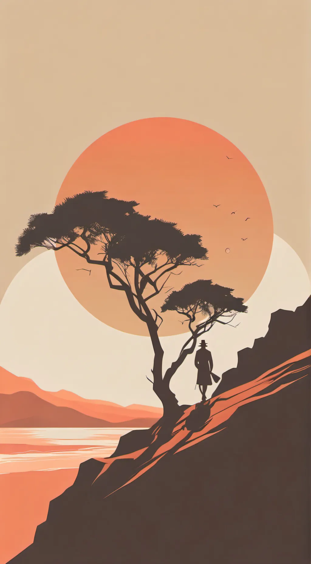 ai character: amor no binario background