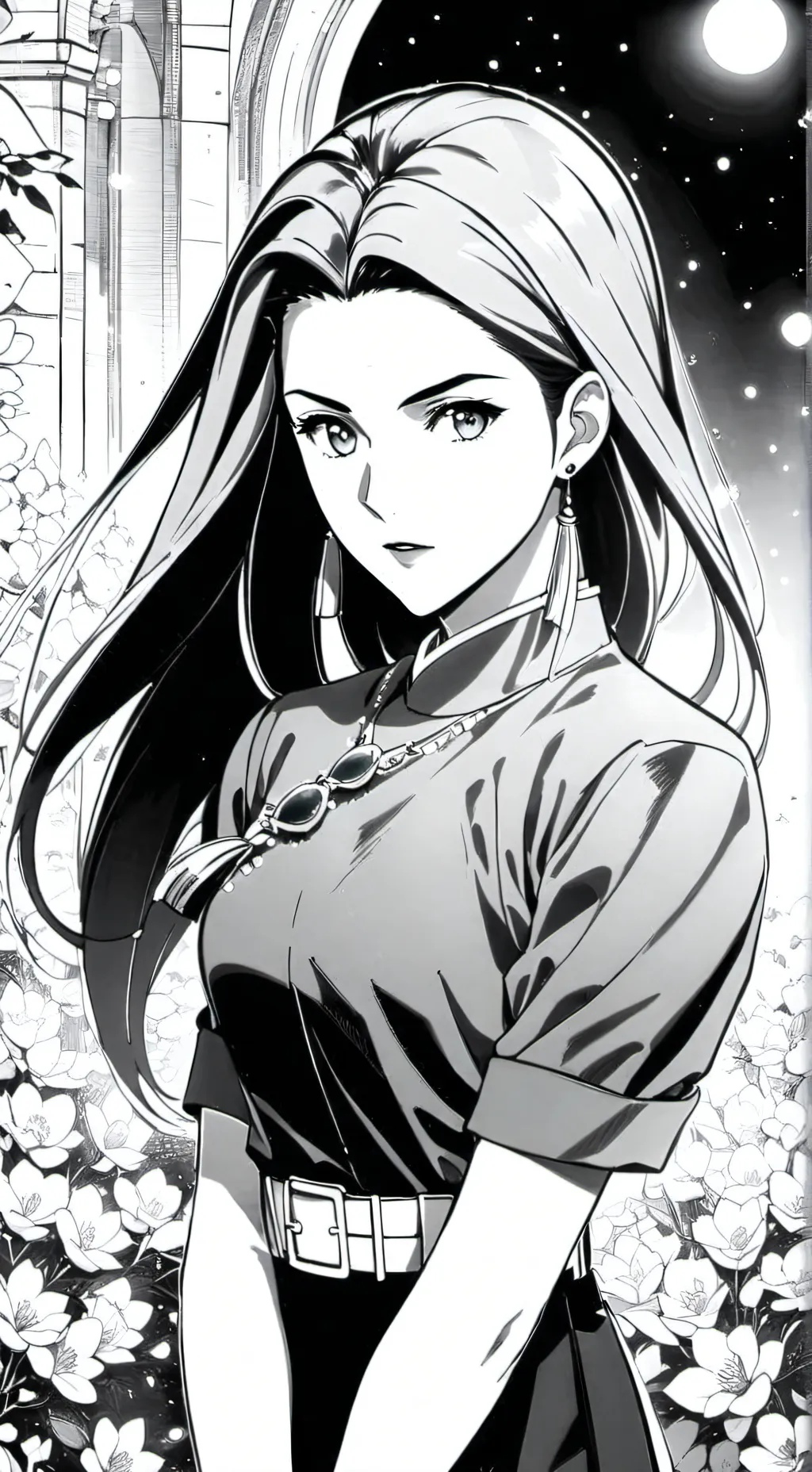 ai character: Лиза Лиза❆ background