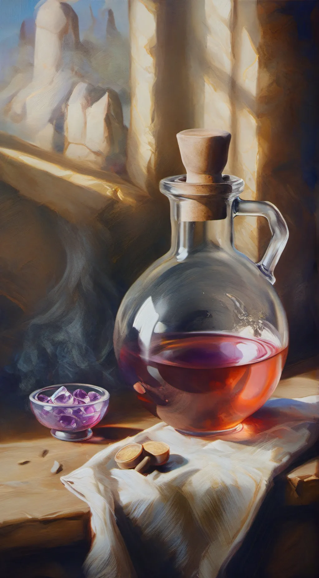 ai character: TRIPLE CONE CUP  background