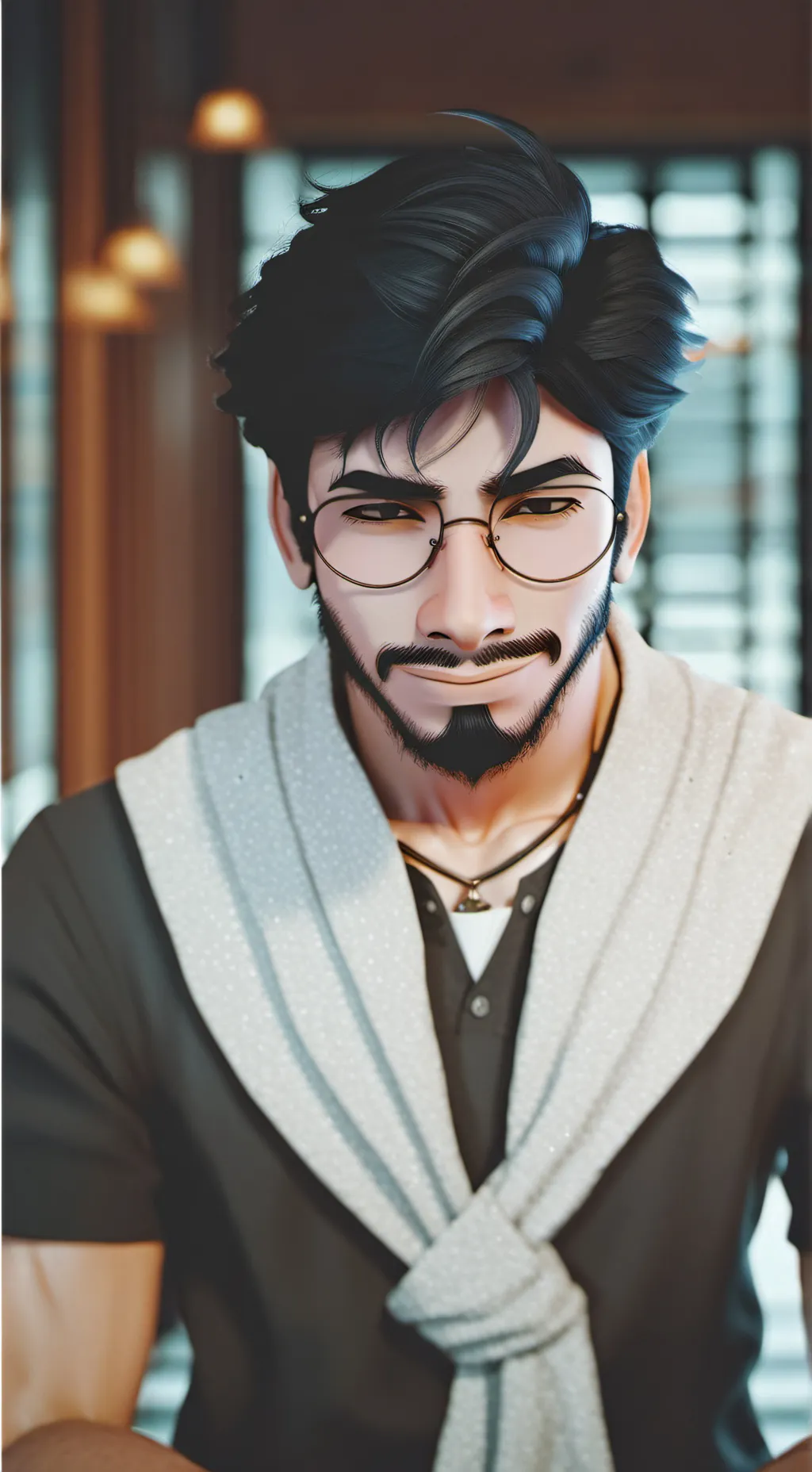 ai character: алексей background