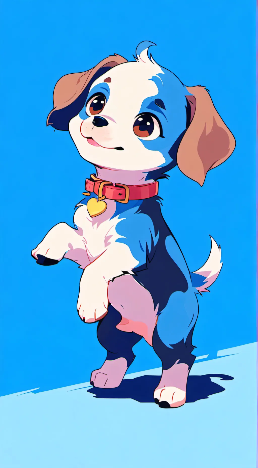 ai character: Vee background