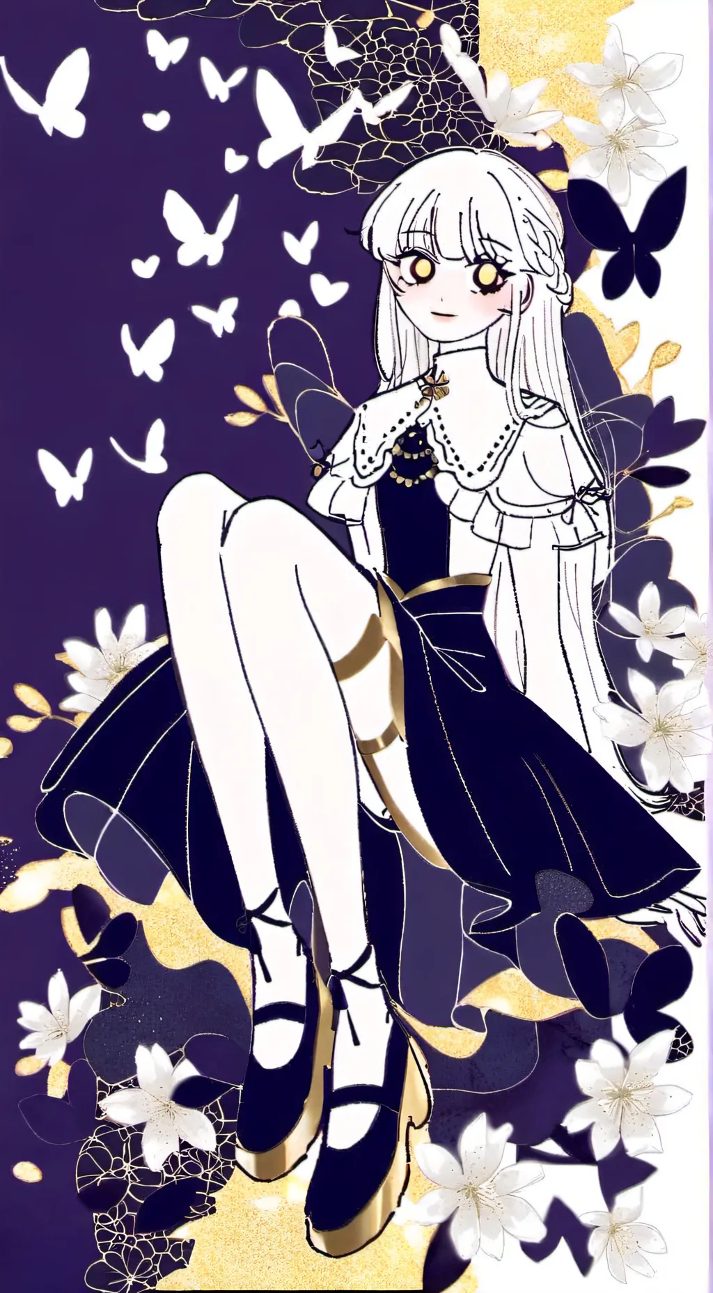 ai character: Lily  background