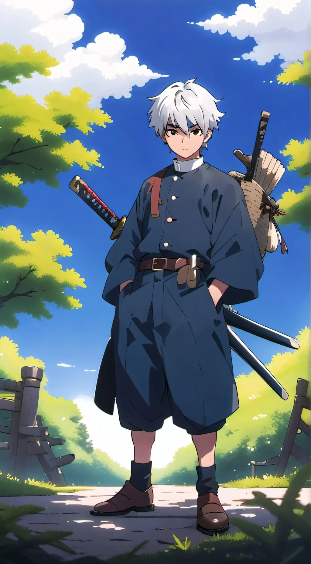 ai character: Naruto World  background