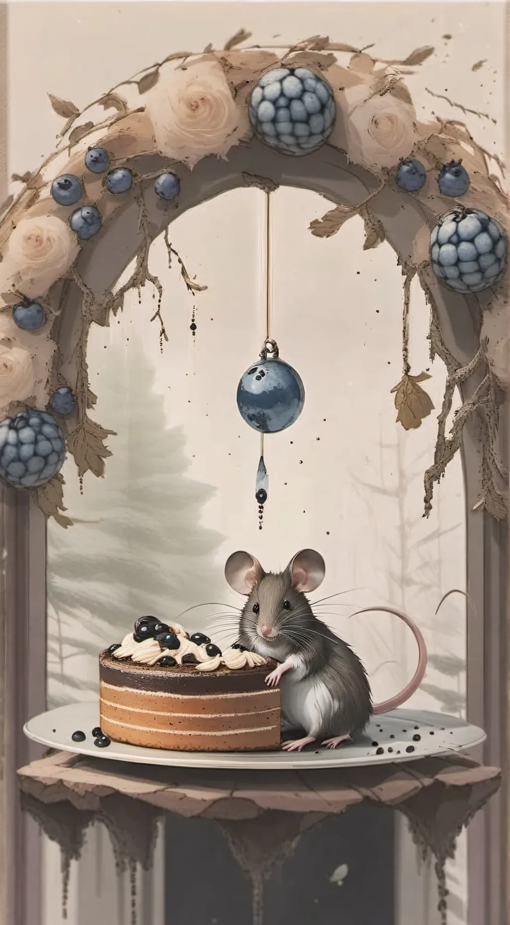 ai character: { tiny squeaky } background