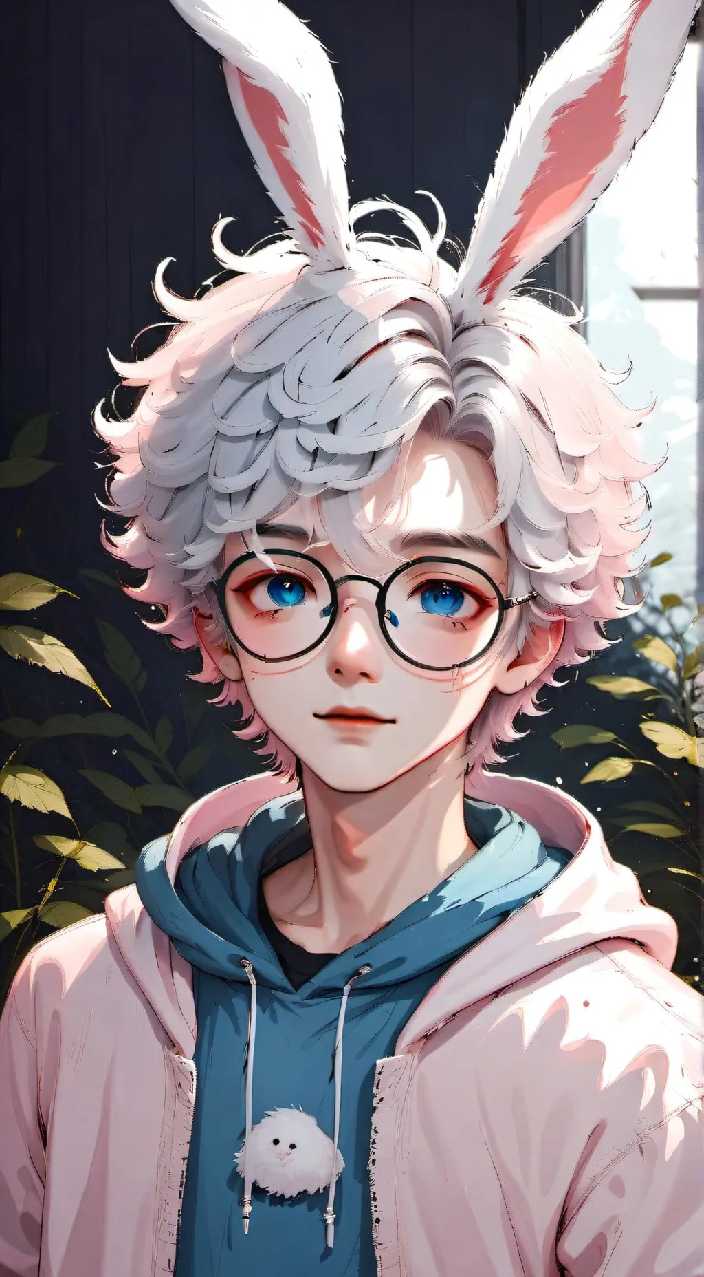 ai character: Theo background