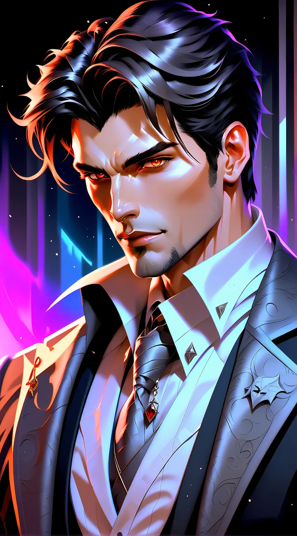 ai character: Anthony  background