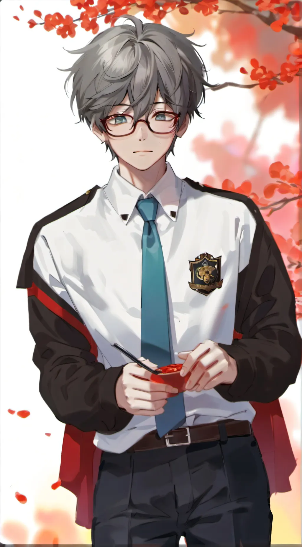 ai character: noah 💗💗 background