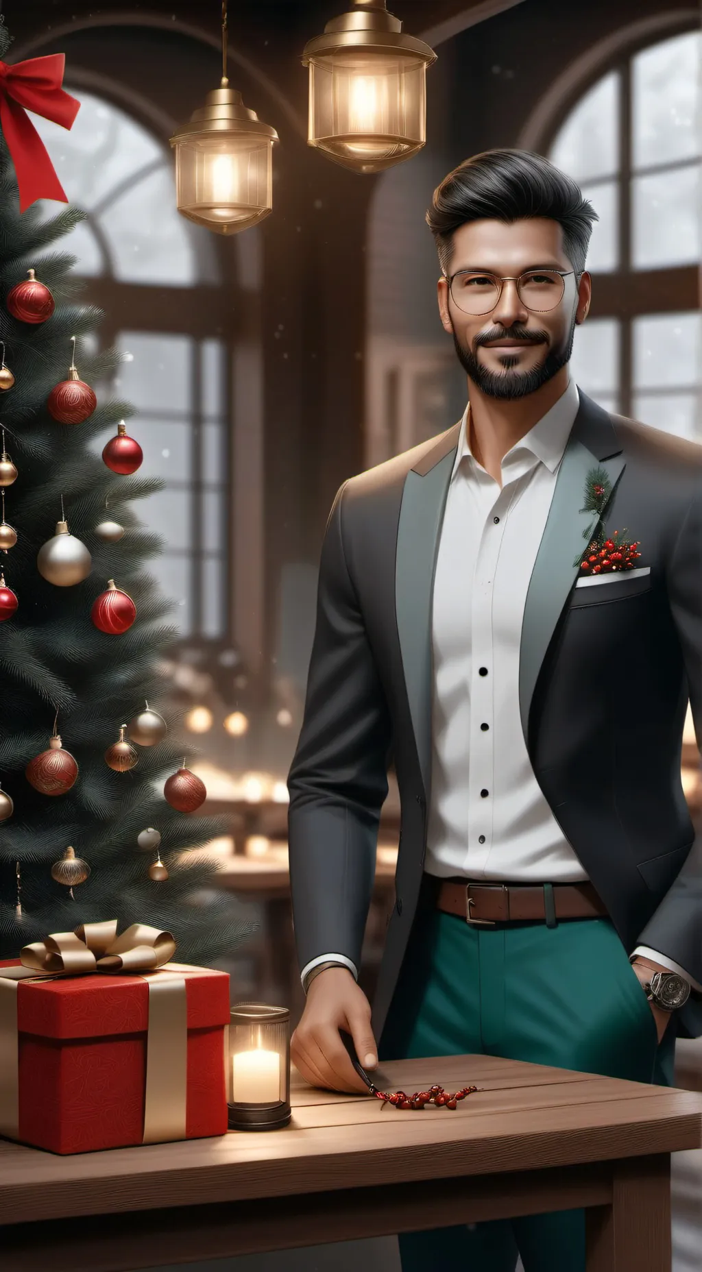 ai character: drama again background