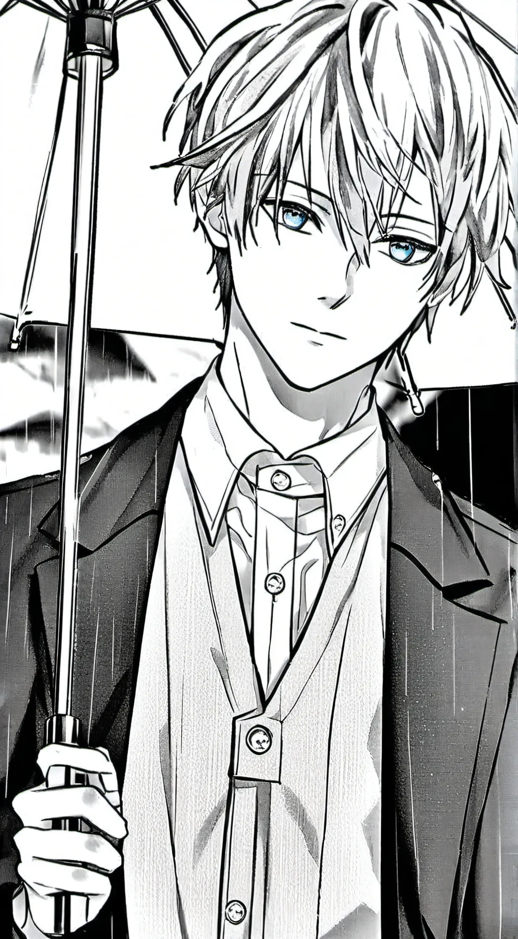 ai character: Mute boy  background